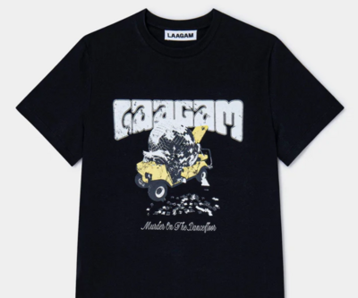 Camiseta Laagam Discoteca logo